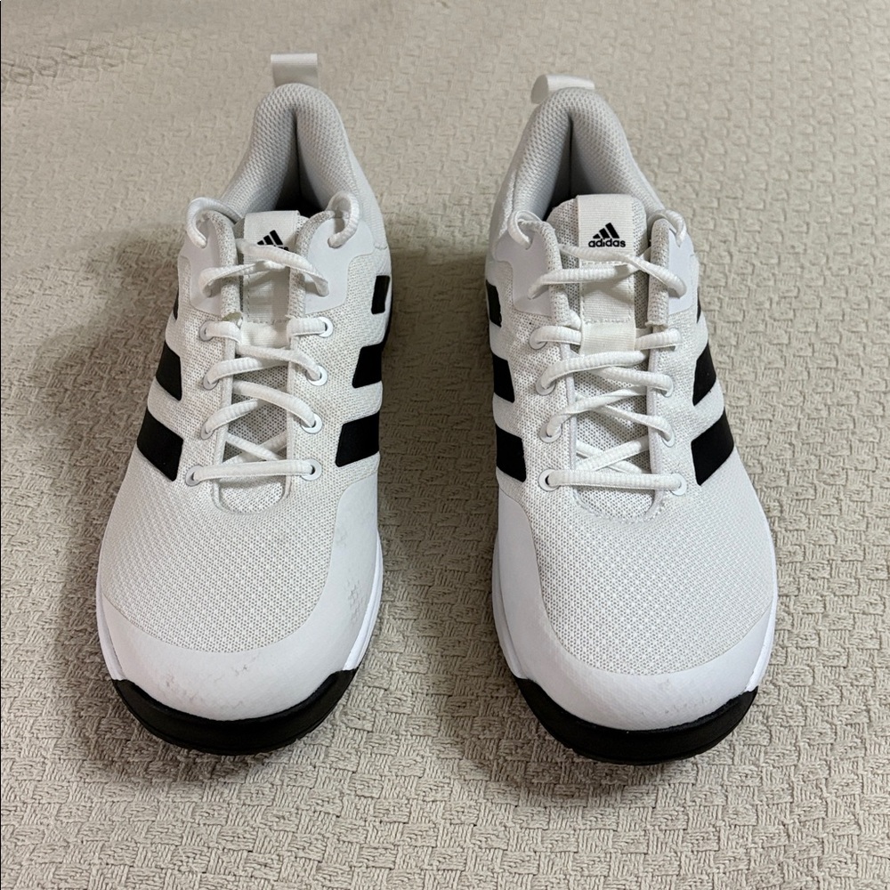 NWOT Adidas Game Spec white & black sneaker athletic tennis shoe FX3651 Size 9 - Picture 6 of 17